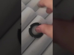 Αεροπορικά προσαρμοσμένα καπάκια με φλάντζη EN AW-7075 Anodized Black Για μοτοσυκλέτες ή αυτοκίνητα