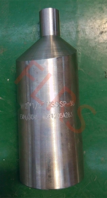 Αγορά Εκκεντρικό ανοξείδωτο A182 F304/304L θηλών σωλήνων MSS σφυρηλατημένο SP95 Swage online manufacture