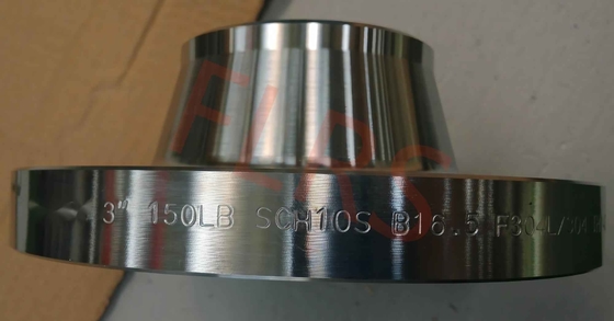 Αγορά Τα A182 F304/304L αύξησαν τη φλάντζα SCH10S σωλήνων ανοξείδωτου λαιμών συγκόλλησης προσώπου 3 ίντσα online manufacture