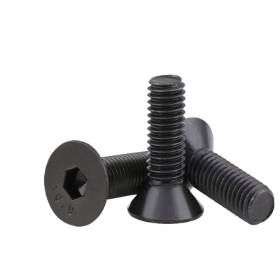 Αγορά Υψηλής αντοχής χάλυβας άνθρακα Gr.10.9 Allen Countersunk Head Screw Full Thread Πρότυπο DIN7991 online manufacture