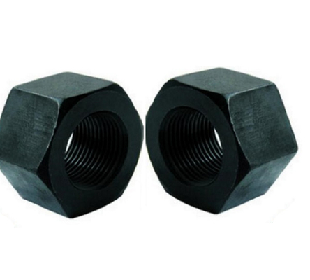Locknut χάλυβα άνθρακα Hexagon μαύρη επένδυση οξειδίων/καρύδι δεκαεξαδικού μ3 M8 M12