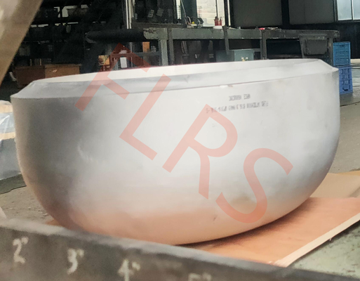 NACE MR0175 ASTM A403 WP316/316L Ημιελλειπτικό τέρμα ατσάλινου χάλυβα για δεξαμενές χάλυβα