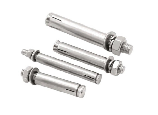 Ατσάλι Εξωτερικό Hex Nut πλυντήριο βαριά βίδα Εγκατάσταση σκυρόδεμα Κουζίνα Εμφάνιση μανίκι Άγκυρα μπουλόνι
