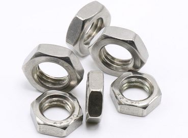 Περασμένα κλωστή Hexagon locknut DIN πρότυπα του ISO για το μεταλλουργικό εξοπλισμό