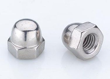 Περασμένοι κλωστή Hexagon locknut ανοξείδωτο/χάλυβας άνθρακα που γίνεται για τη Οικοδομική Βιομηχανία
