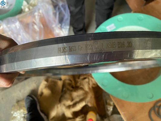 Κοινό στόλισμα δαχτυλιδιών 90BHN SS321 A182 F22 οκτάγωνο RTJ σύμφωνα με ASME B16.20