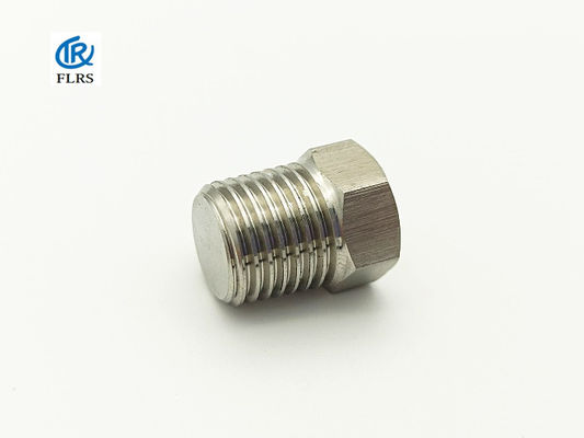 Hexagon επικεφαλής NPT BSPT περασμένο κλωστή A182 βούλωμα ASME B16.11